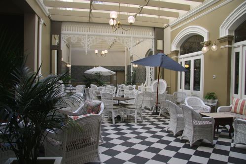 The Atrium Tea Room, Hadley's Orient Hotel, Hobart.